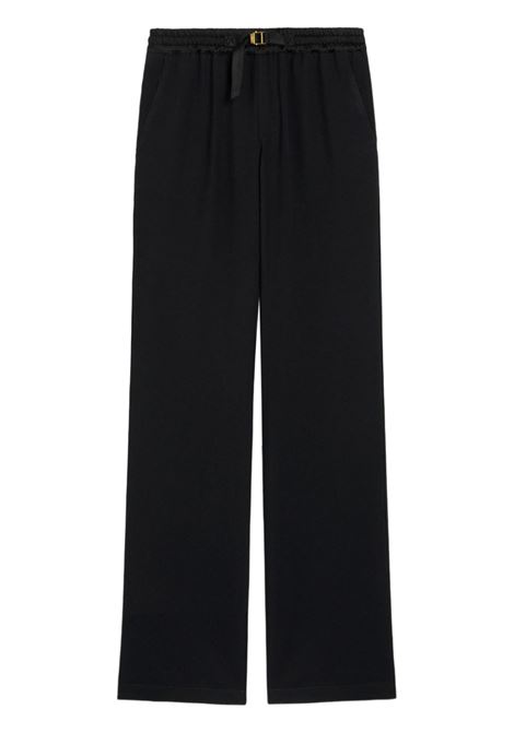 Pantaloni svasati in nero Ami Paris - donna AMI PARIS | FTR203AC0014001